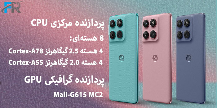 پردازنده گرافیکی: Mali-G615 MC2