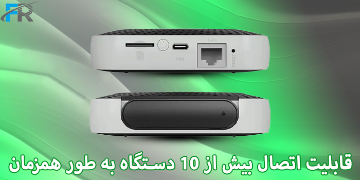 روتر قابل حمل 4G/LTE پرودو مدل PD-4GCPMF دارای قابلیت اتصال بیش از 10 دستگاه بصورت همزمان