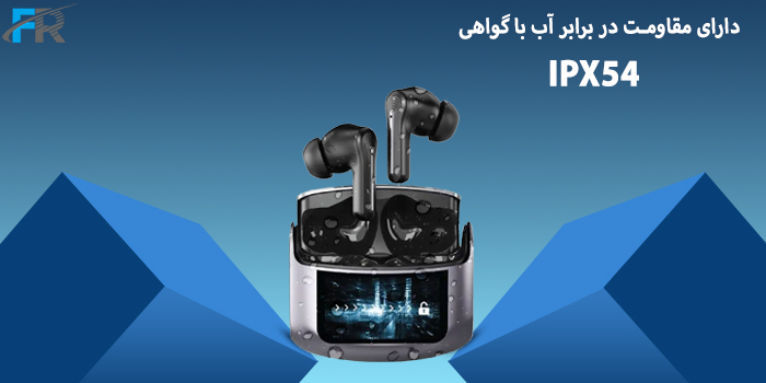 هدست بلوتوث گرین لاین مدل EliteWave ANC Inbuilt Touch Screen دارای مقاومت در برابر آب با گواهی IPX54