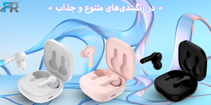 هدست بلوتوث کیو سی وای مدل T13 در رنگبندی‌های متنوع و جذاب