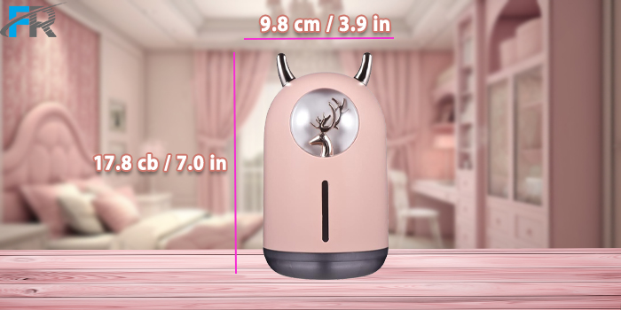 دستگاه بخور سرد و رطوبت ساز قابل حمل مدل HUMIDIFIER Meng Lu N-1000 سبک و جمع و جور