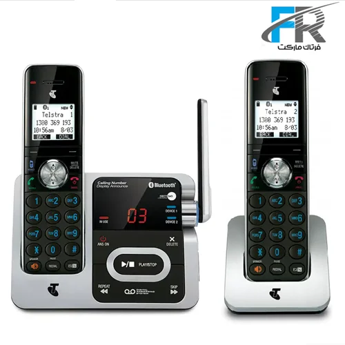 گوشی تلفن بی سیم تلسترا مدل LONG RANGE 12750 TWIN
