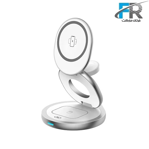 استند شارژ مغناطیسی 3 در 1 فورس مدل FPMSIND3EN1FOLD
