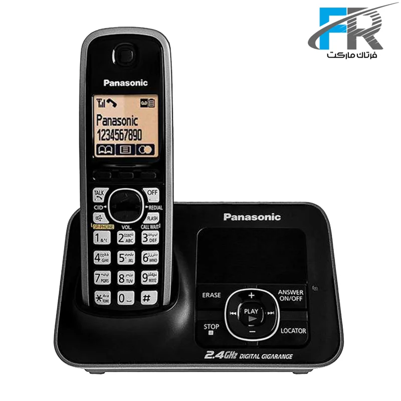 گوشی تلفن بی سیم پاناسونیک مدل KX-TG3721