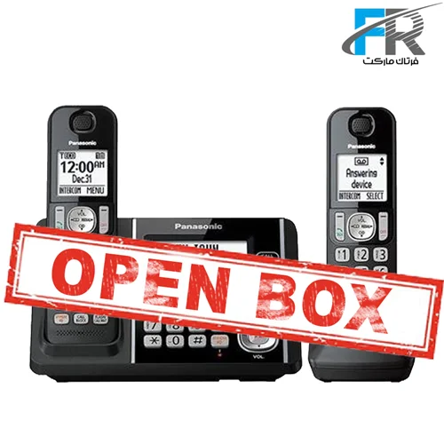 گوشی تلفن بی سیم پاناسونیک مدل KX-TG3752 جعبه باز