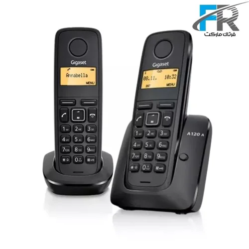 گوشی تلفن بی سیم گیگاست مدل A120A Duo