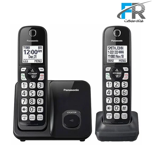 گوشی تلفن بی سیم پاناسونیک مدل KX-TGD512