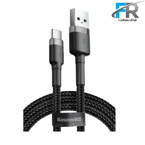 کابل تبدیل USB به USB Type-C باسئوس مدل Cafule طول 2 متر