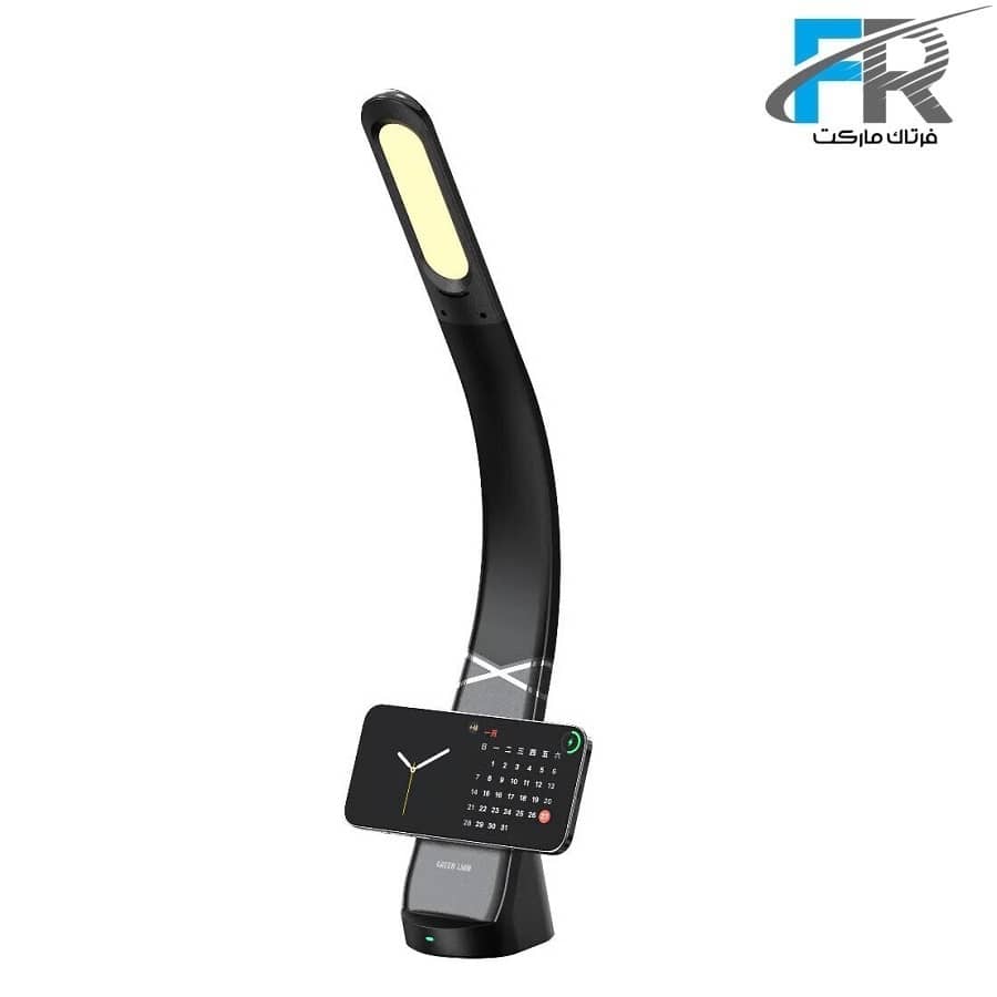چراغ مطالعه LED و شارژر بی‌سیم گرین لاین مدل GL-DL3