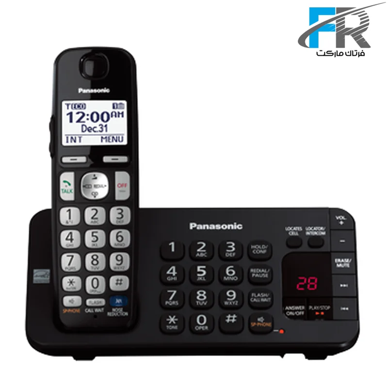 گوشی تلفن بی سیم پاناسونیک مدل KX-TGE240