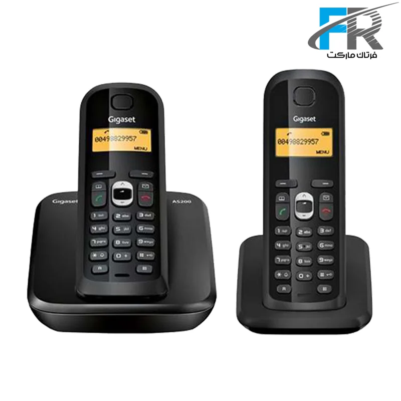 گوشی تلفن بی سیم گیگاست مدل AS200 Duo