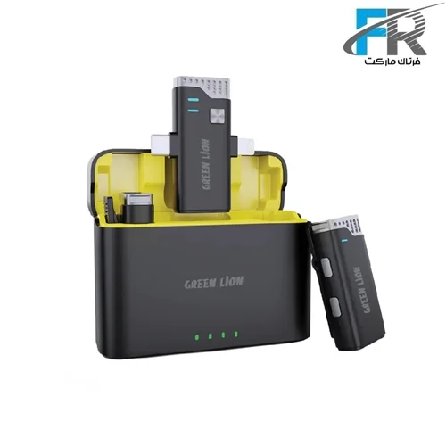 میکروفون یقه ای 3 در 1 گرین لاین مدل GN2IN1MIC360D