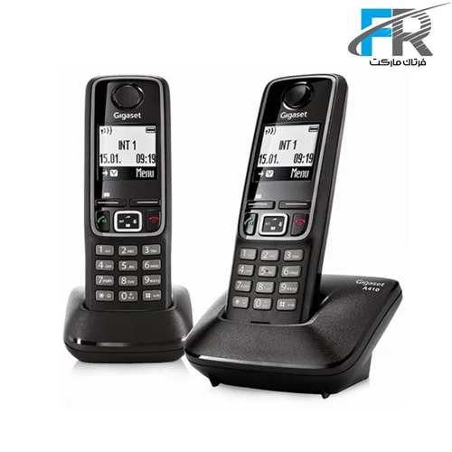 گوشی تلفن بی سیم گیگاست مدل A410 Duo