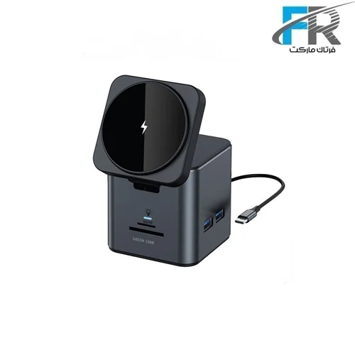 هاب و شارژر 9 در 1 گرین لاین مدل GN9IN1WC - Hub Docking Station