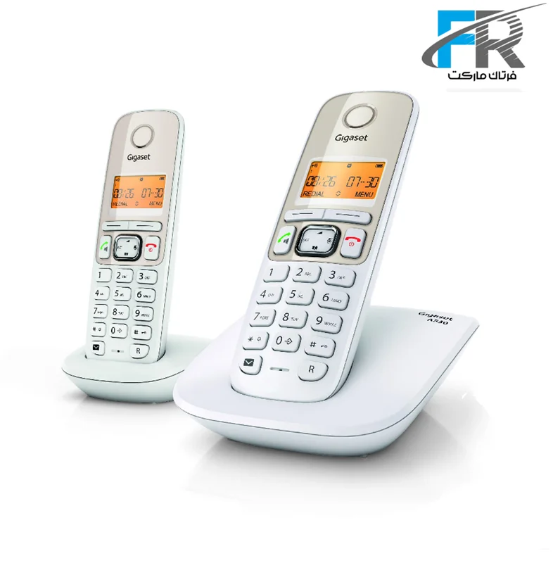 گوشی تلفن بی سیم گیگاست مدل A530 Duo