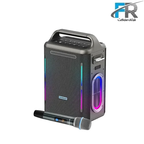 اسپیکر بلوتوث با میکروفون کارائوکه پاورولوژی مدل PWLAU013