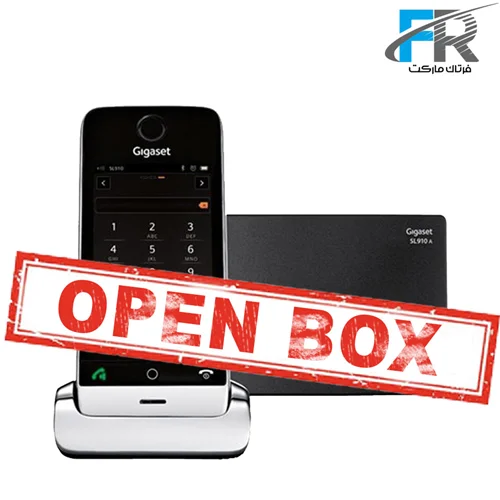 گوشی تلفن بی سیم لمسی گیگاست مدل SL910A جعبه باز