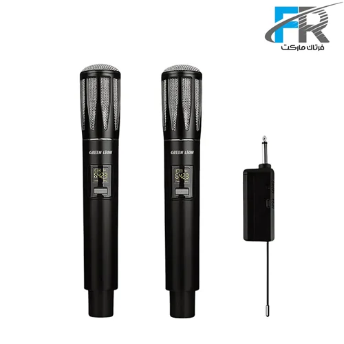 سِت دوتایی میکروفون بیسیم گرین لاین مدل GNWDUMICU