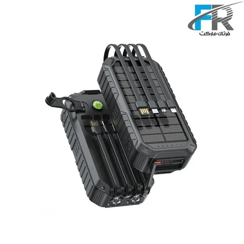 پاوربانک خورشیدی 20000 میلیآمپر گرین لاین مدل GNSOLM20P - Solar Mate