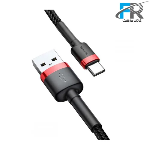 کابل تبدیل USB به USB Type-C باسئوس مدل CATKLF-B طول 1 متر