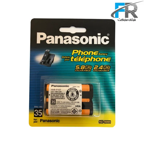 باتری اورجینال تلفن بی سیم پاناسونیک مدل HHR-P107