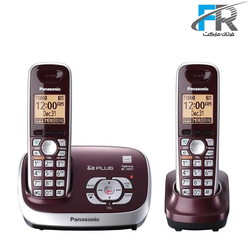 گوشی تلفن بی سیم پاناسونیک مدل KX-TG6572