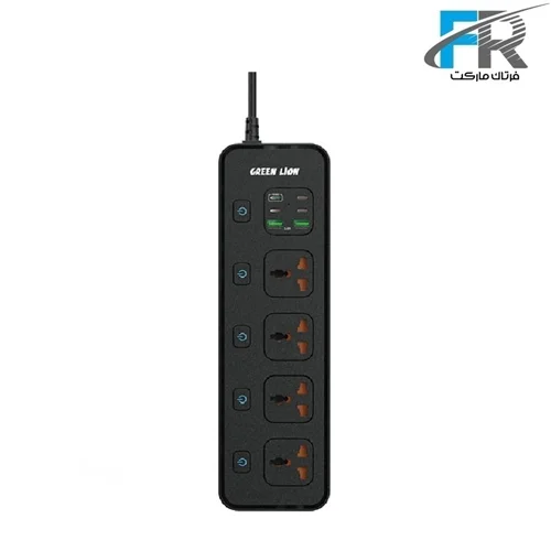 چندراهی و محافظ برق 3000 وات گرین لاین مدل GNPD30POCK