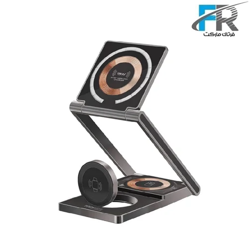 شارژر وایرلس 3 در 1 پرومیت مدل LUCIDFOLD-TRIO