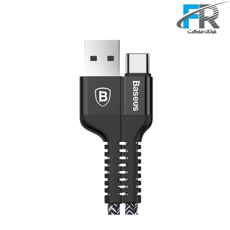 کابل تبدیل USB به USB Type-C باسئوس مدل Anti-break طول 1.5 متر