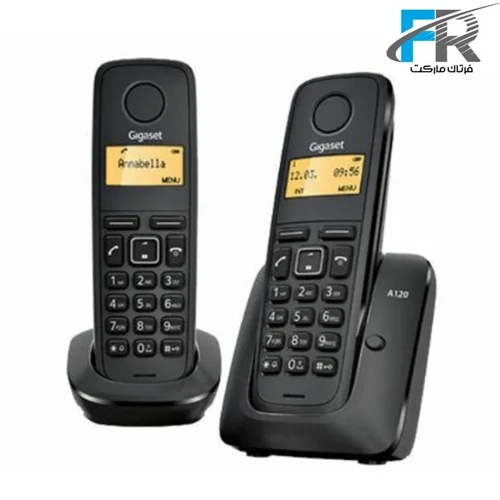 گوشی تلفن بی سیم گیگاست مدل  A120 Duo