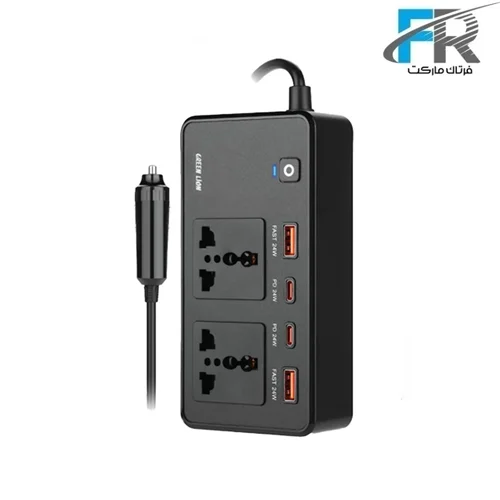 اینورتر و مبدل برق خودرو گرین لاین مدل GNGC200CIN - GC-200