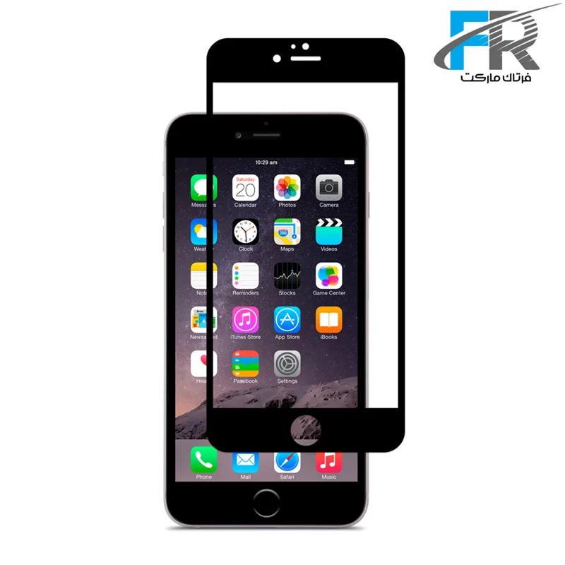 محافظ صفحه نمایش 3D راک مدل RQZY-048 مناسب برای گوشی موبایل آیفون 6/6s پلاس