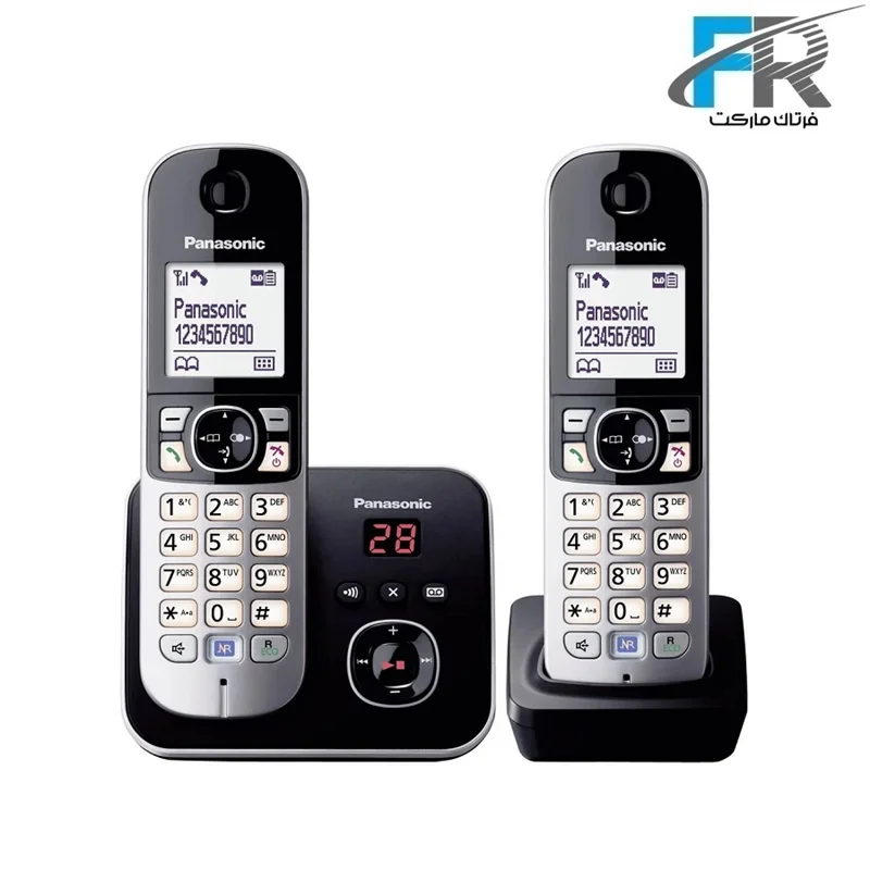 گوشی تلفن بی سیم پاناسونیک مدل KX-TG6822