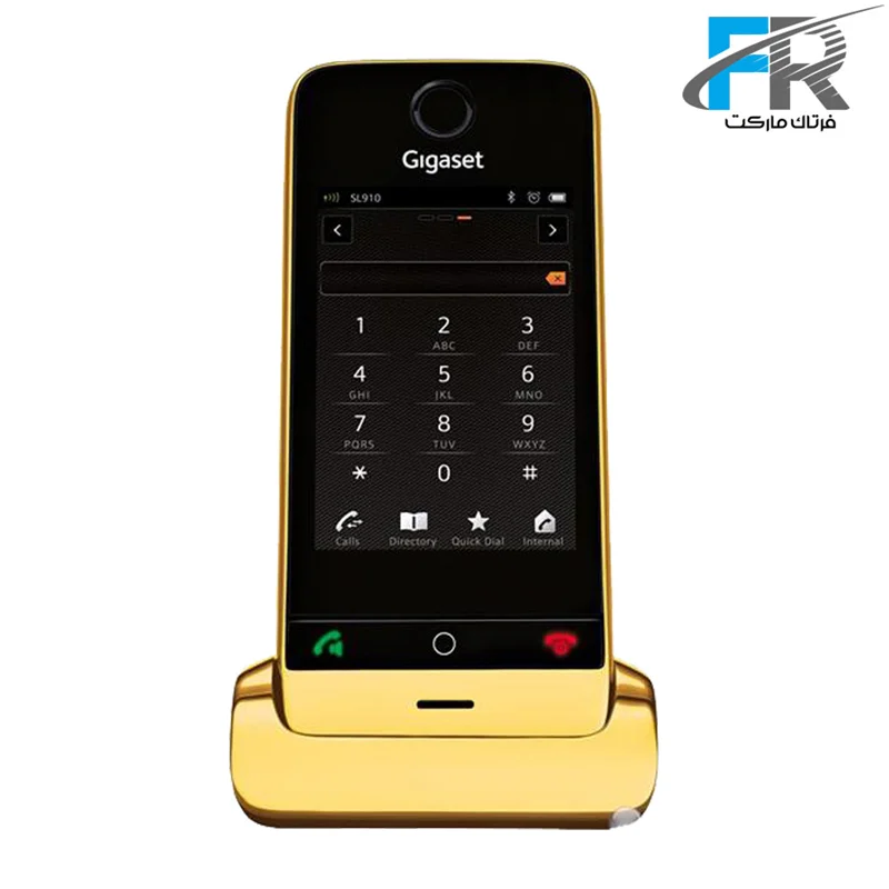 گوشی تلفن بی سیم لمسی گیگاست مدل SL910