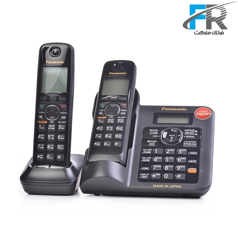 گوشی تلفن بی سیم پاناسونیک مدل KX-TG3822JX