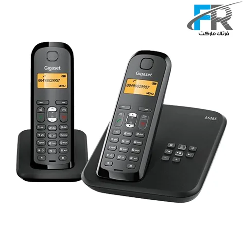 گوشی تلفن بی سیم گیگاست مدل AS285 Duo