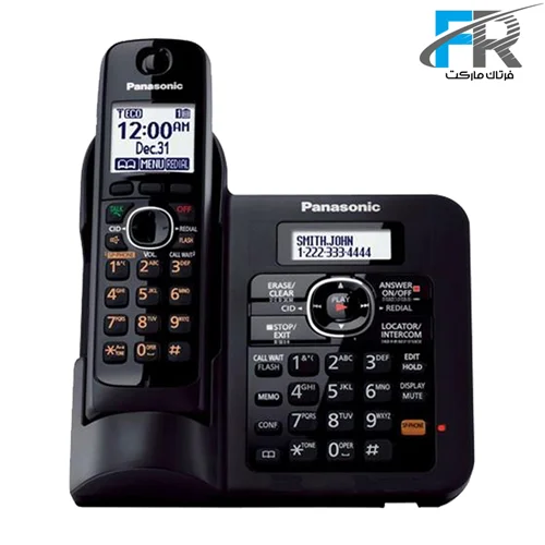 گوشی تلفن بی سیم پاناسونیک مدل KX-TG3821JX