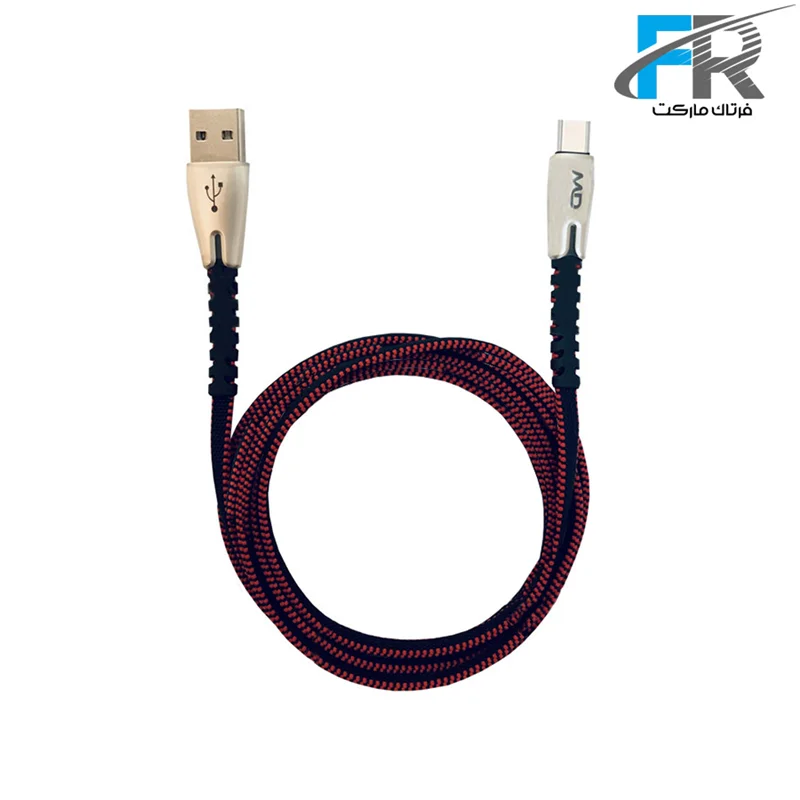 کابل تبدیل USB به Type-C ام دی مدل M-21 طول 1.2 متر