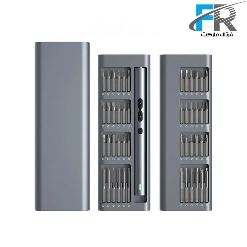 کیت پیچ گوشتی شارژی 48 تکه پاورولوژی مدل P62IN1ESGY