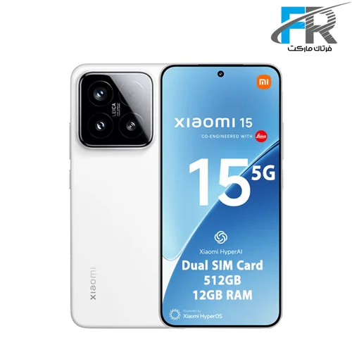گوشی موبایل شیائومی مدل Xiaomi 15 5G دو سیم کارت/ ظرفیت 512 گیگابایت/ رم 12 گیگابایت